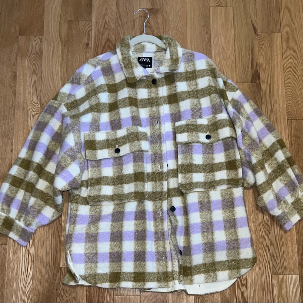 Zara Plaid OverShirt